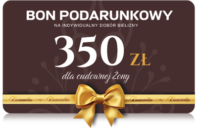 Voucher podarunkowy na brafitting i elegancką bieliznę - pomysł na prezent Kusicielka Ząbki