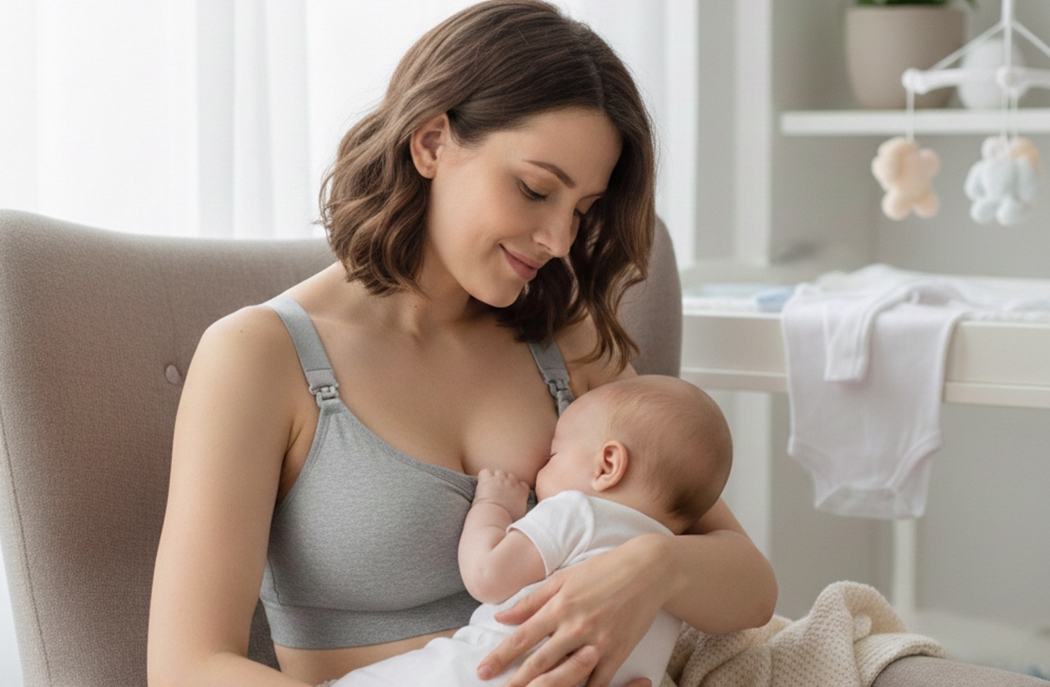 Biustonosz do karmienia – Twoja przystań komfortu w czasie wielkich zmian